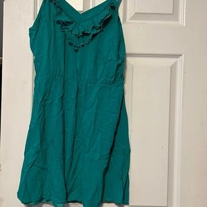 Summer green dress
